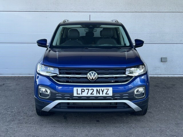 Volkswagen T-Cross 1.0 Tsi Sel 110 Bhp Dsg Blue #2