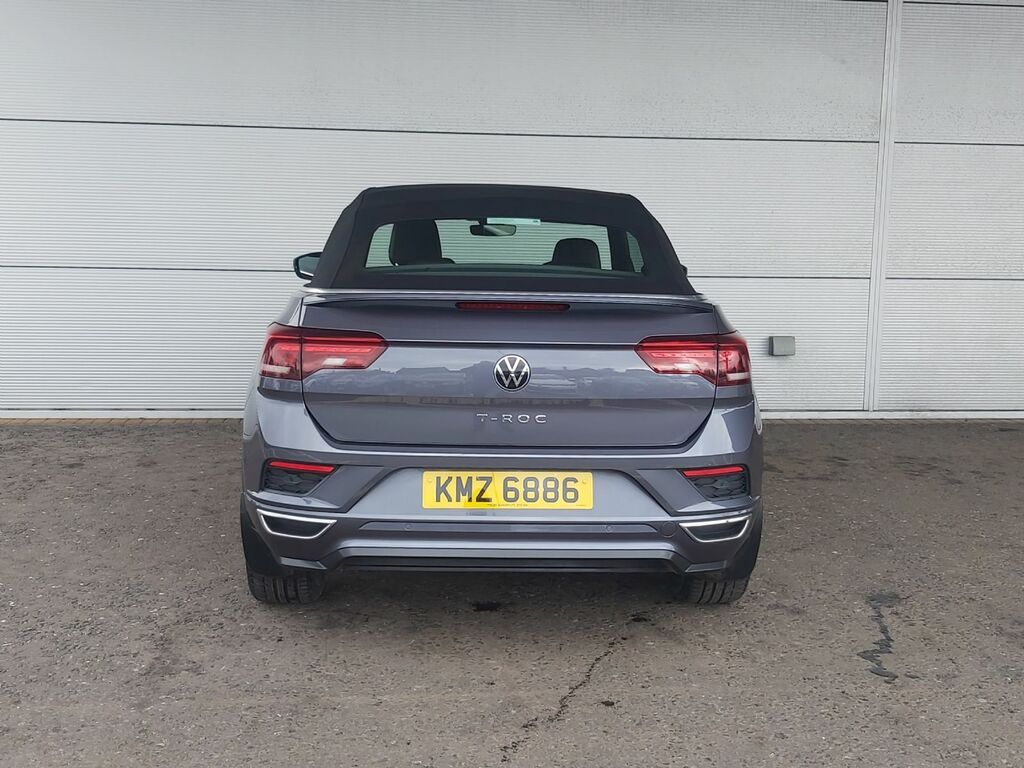 Volkswagen T-Roc Cabriolet 1.5 Tsi R Line 150 Bhp Dsg KMZ6886 Grey #4
