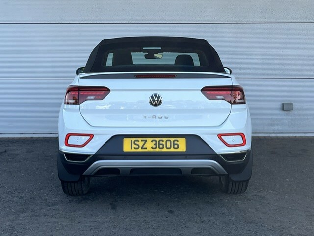 Volkswagen T-Roc Cabriolet 1.5 Tsi Style 150 Bhp ISZ3606 White #6