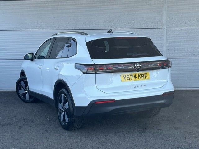 Volkswagen Tiguan 2.0 Tdi Match 150 Bhp Dsg YS74KRF White #5