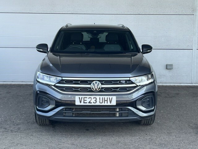 Volkswagen T-Roc 2.0 Tdi R Line 150 Bhp 4M Dsg VE23UHV Grey #2