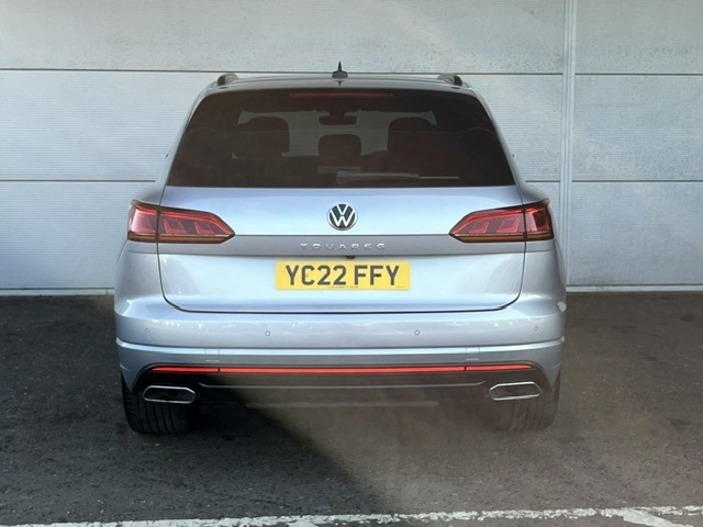 Volkswagen Touareg 3.0 V6 Tdi Black Edition 286 Bhp 4M Dsg YC22FFY Silver #4