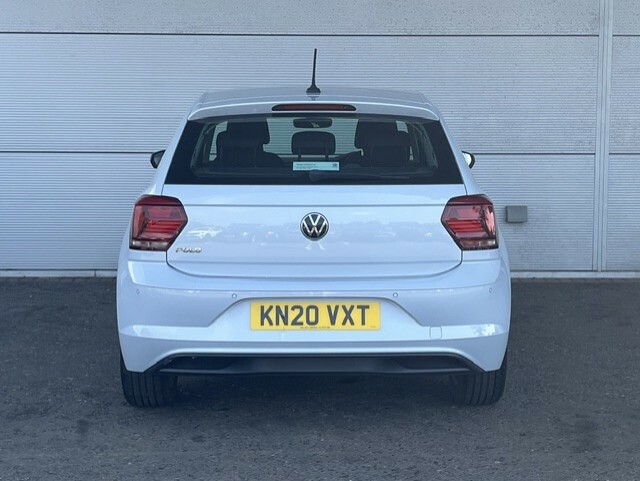 Volkswagen Polo 1.0 Tsi Sel 115 Bhp Dsg KN20VXT White #4