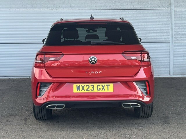 Volkswagen T-Roc 2.0 Tdi R Line 150 Bhp Dsg Red #4