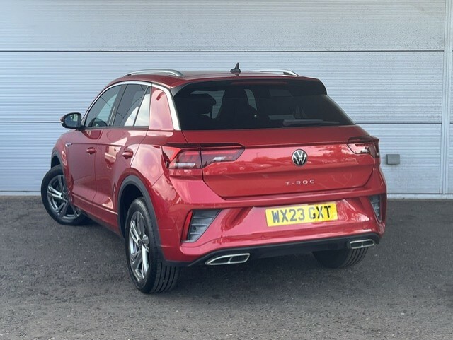 Volkswagen T-Roc 2.0 Tdi R Line 150 Bhp Dsg Red #5