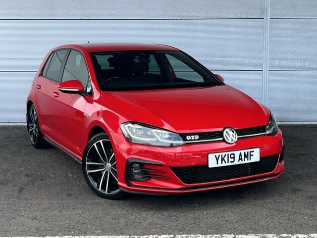 Volkswagen Golf 2.0 Gtd 184 Bhp Dsg Red