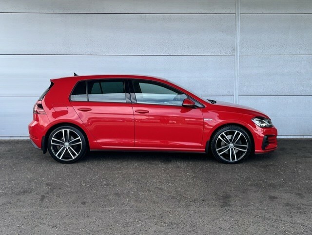 Volkswagen Golf 2.0 Gtd 184 Bhp Dsg YK19AMF Red #3