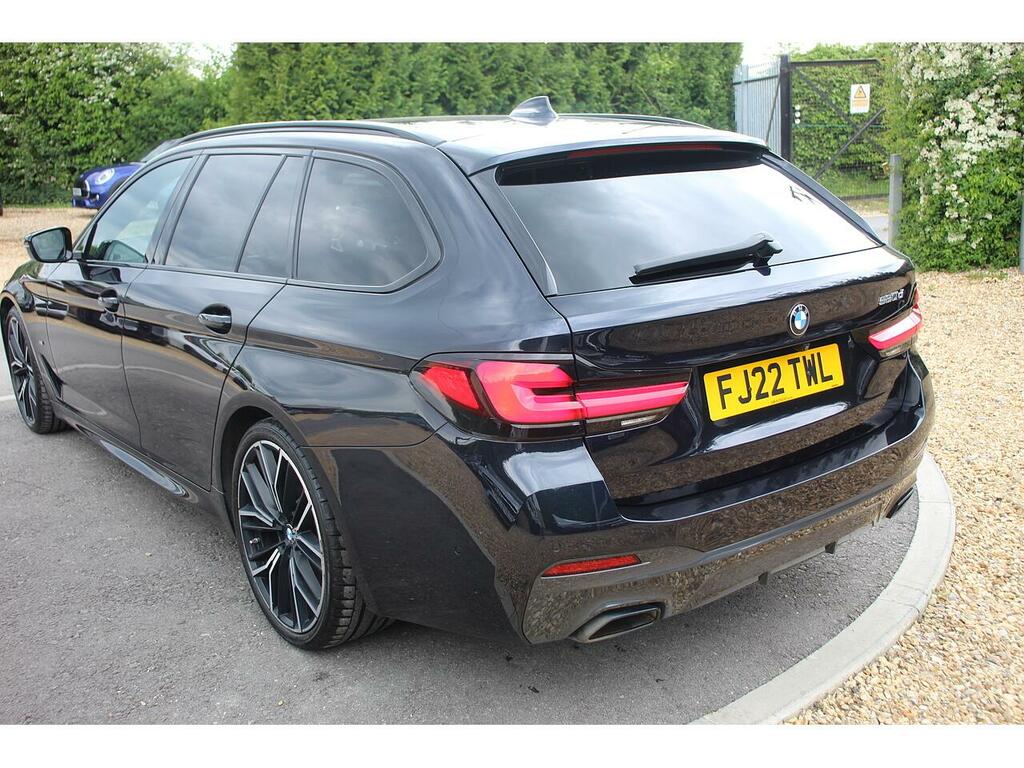 BMW 5 Series Estate FJ22TWL Black #5