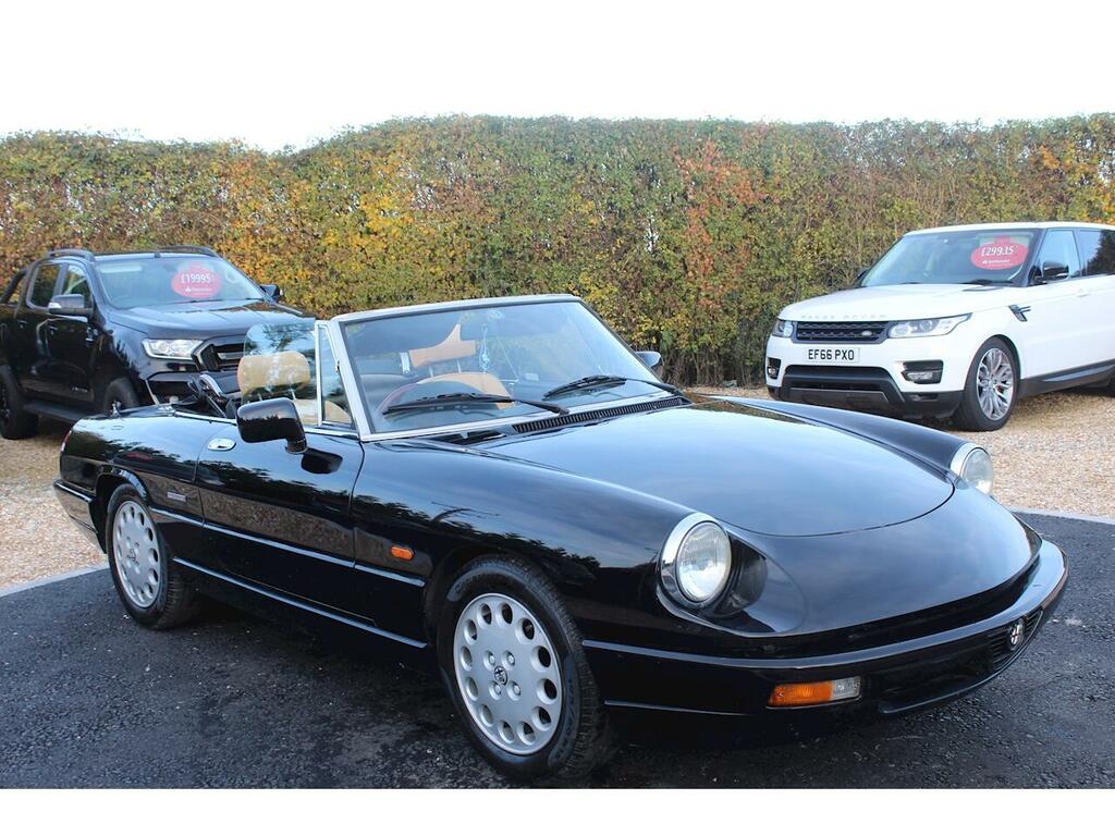 Alfa Romeo Spider Convertible Black