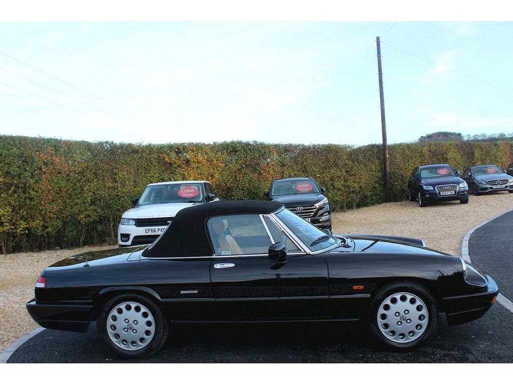 Alfa Romeo Spider Convertible H636LJA Black #6