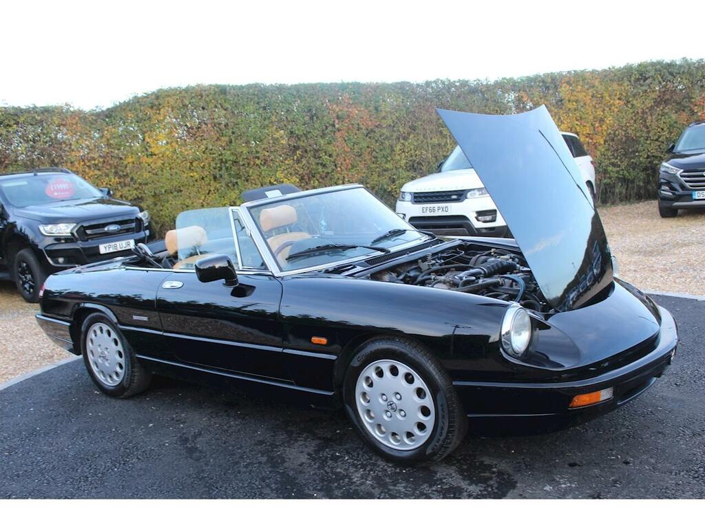 Alfa Romeo Spider Convertible H636LJA Black #3