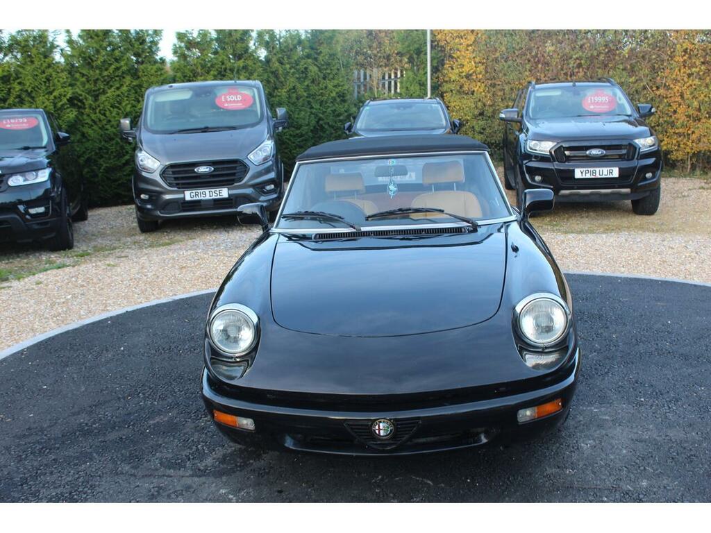 Alfa Romeo Spider Convertible H636LJA Black #4