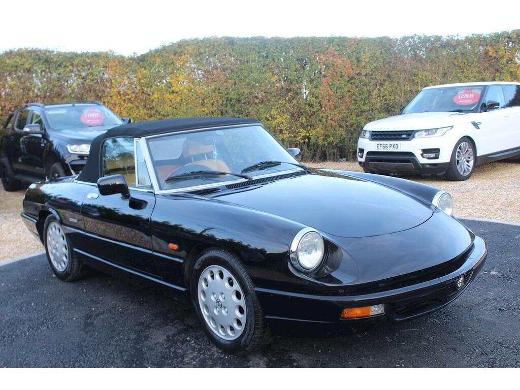 Alfa Romeo Spider Convertible H636LJA Black #2