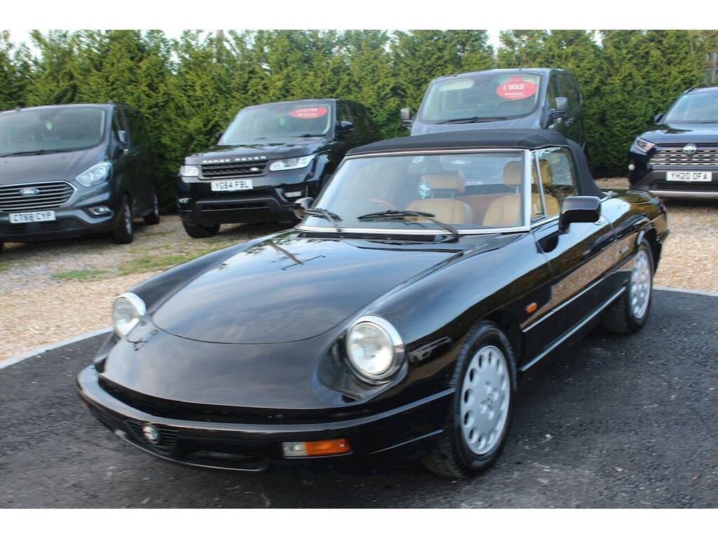 Alfa Romeo Spider Convertible H636LJA Black #5