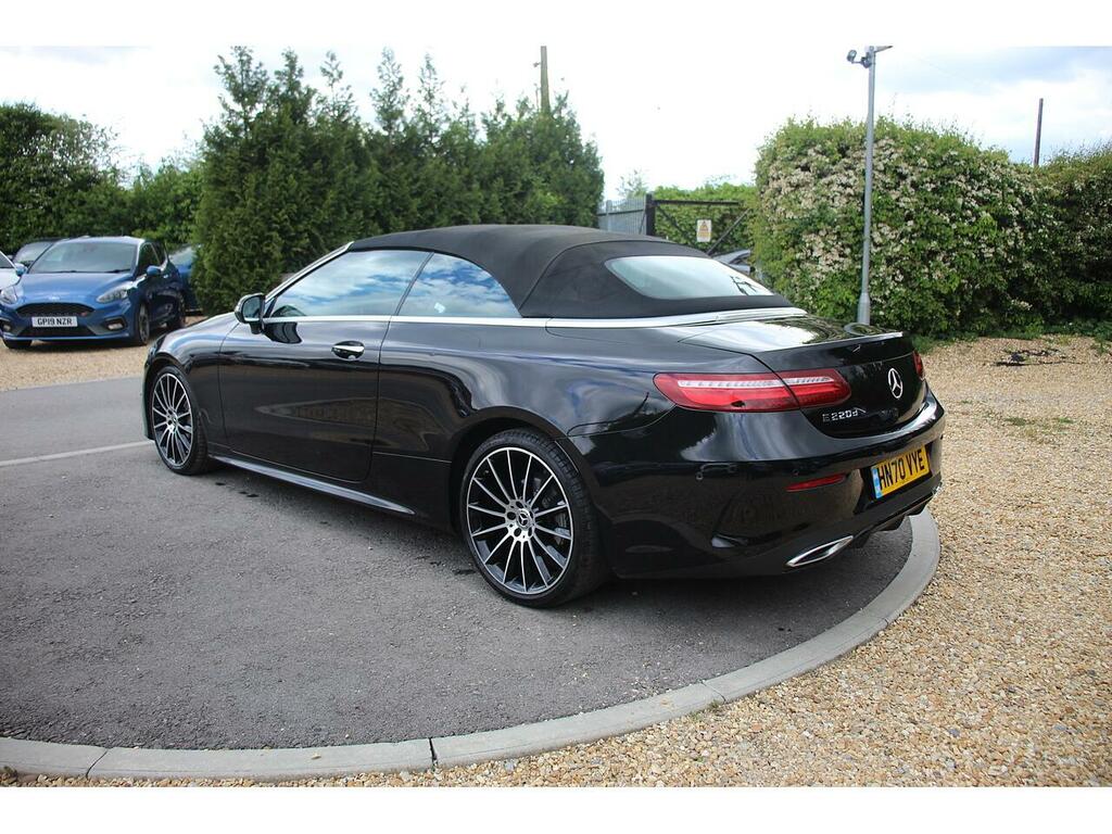 Mercedes-Benz E Class Convertible HN70VYE Black #6