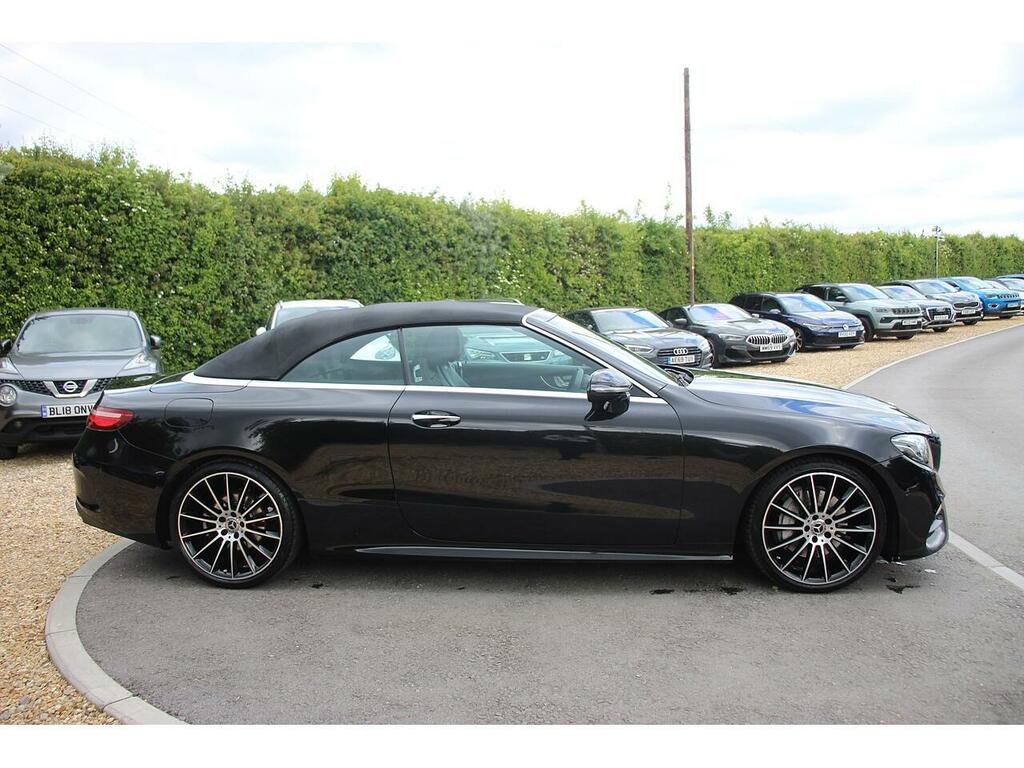 Mercedes-Benz E Class Convertible HN70VYE Black #4