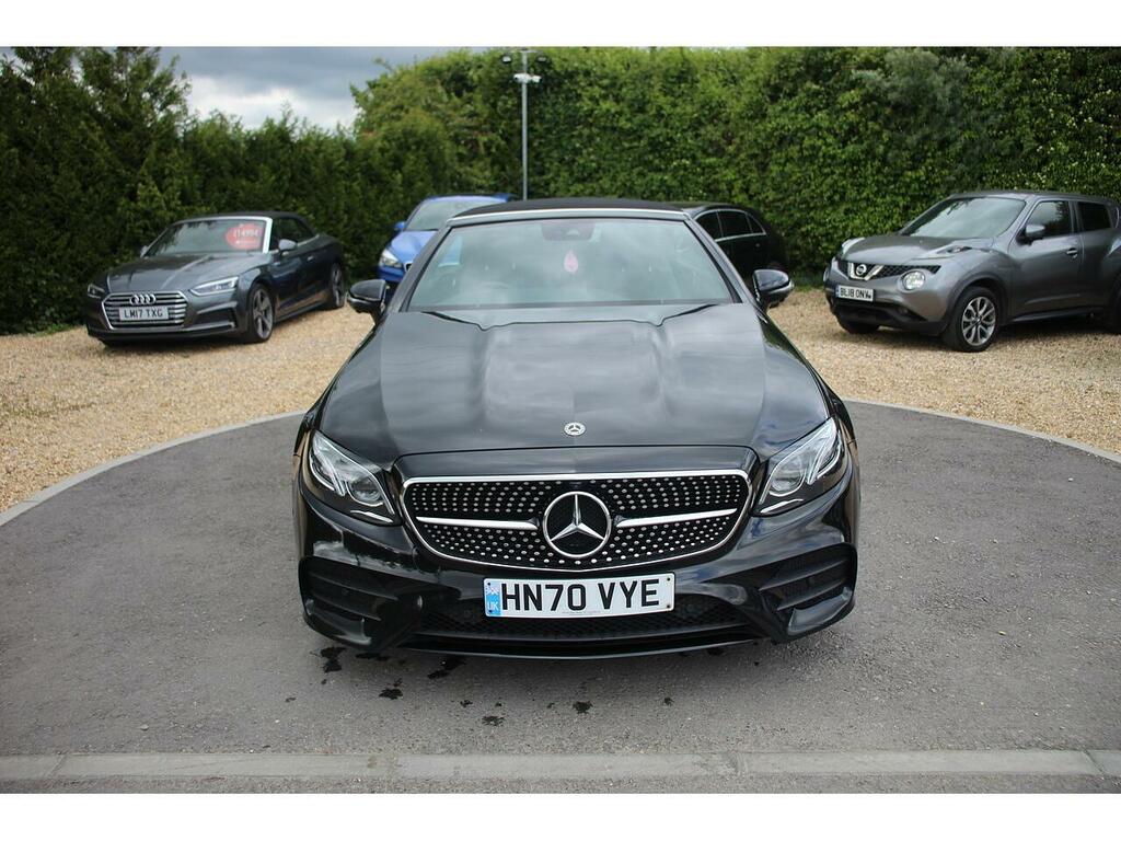 Mercedes-Benz E Class Convertible HN70VYE Black #2