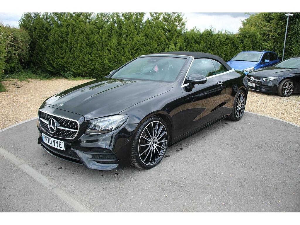 Mercedes-Benz E Class Convertible HN70VYE Black #3
