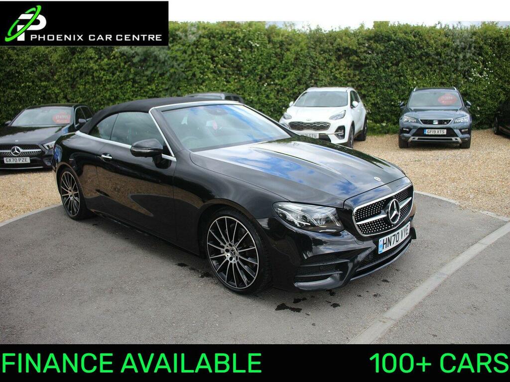 Mercedes-Benz E Class Convertible Black