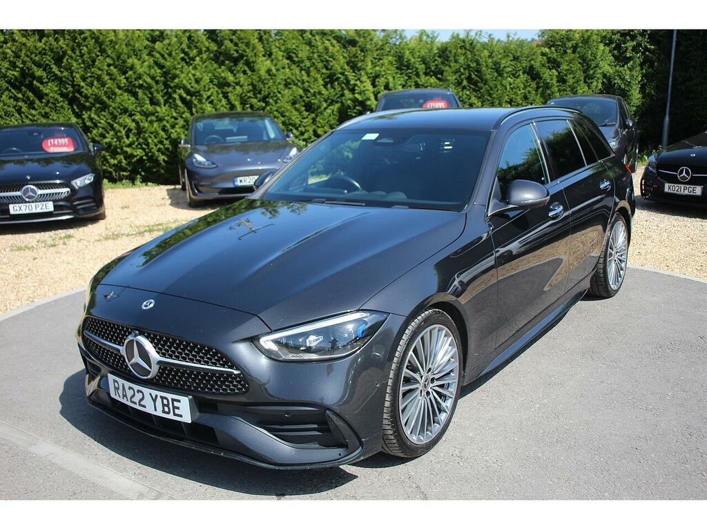 Mercedes-Benz C Class Estate RA22YBE Grey #2