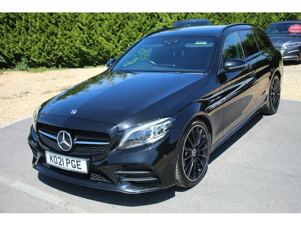 Mercedes-Benz C Class Estate KO21PGE Black #3