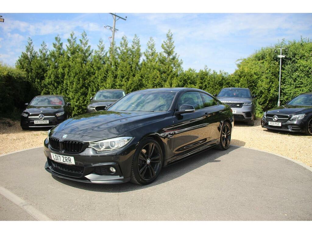 BMW 4 Series 420D M Sport LD17ZRR Blue #3