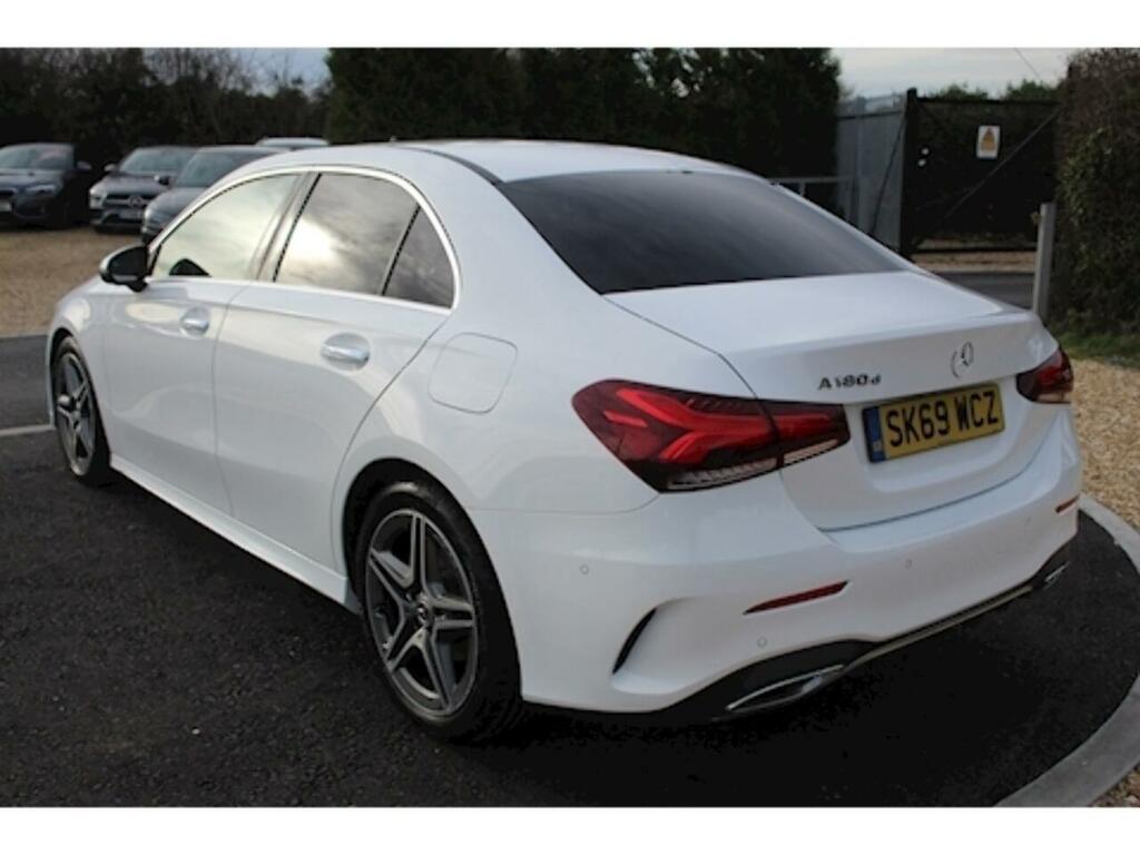 Mercedes-Benz A Class Saloon SK69WCZ White #5