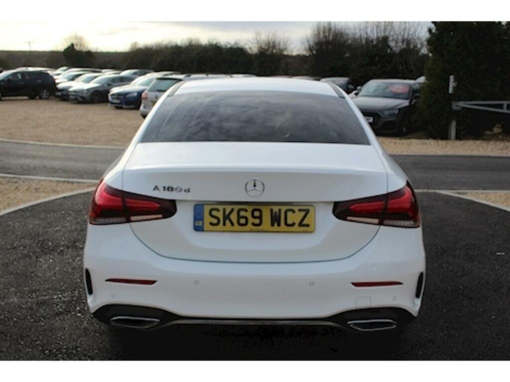 Mercedes-Benz A Class Saloon SK69WCZ White #6