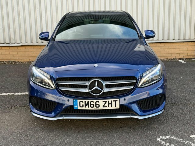Mercedes-Benz C Class C220d Amg Line Premium GM66ZHT Blue #2