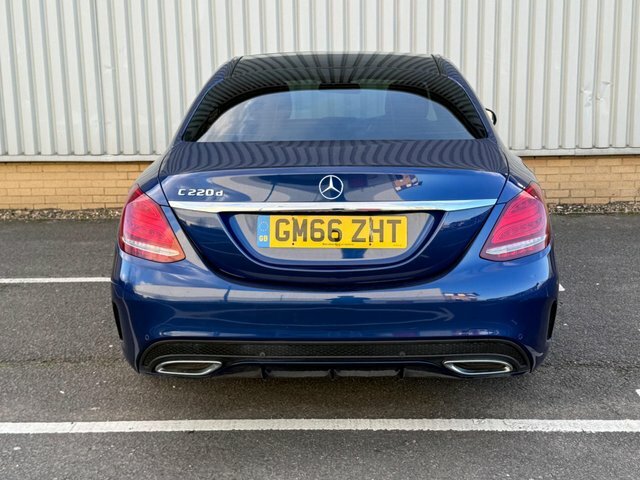 Mercedes-Benz C Class C220d Amg Line Premium GM66ZHT Blue #5
