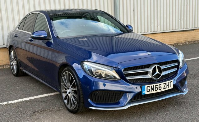 Mercedes-Benz C Class C220d Amg Line Premium Blue