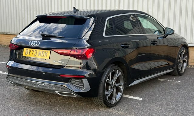 Audi A3 Tfsi 30 S Line BV73WBK Black #6