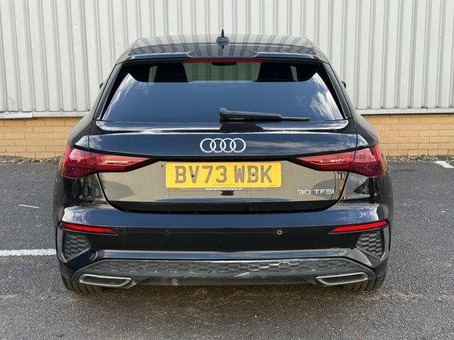Audi A3 Tfsi 30 S Line BV73WBK Black #5