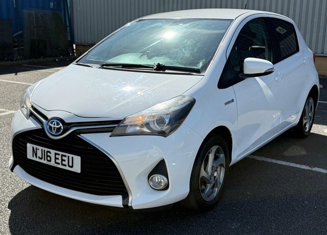 Toyota Yaris Vvt-h Icon E-cvt Euro NJ16EEU White #5