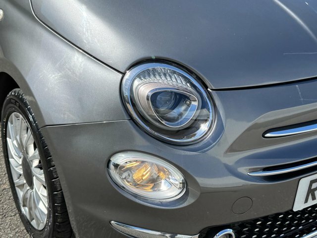 Fiat 500 Lounge Euro 6 Ss RA66HDV Grey #3