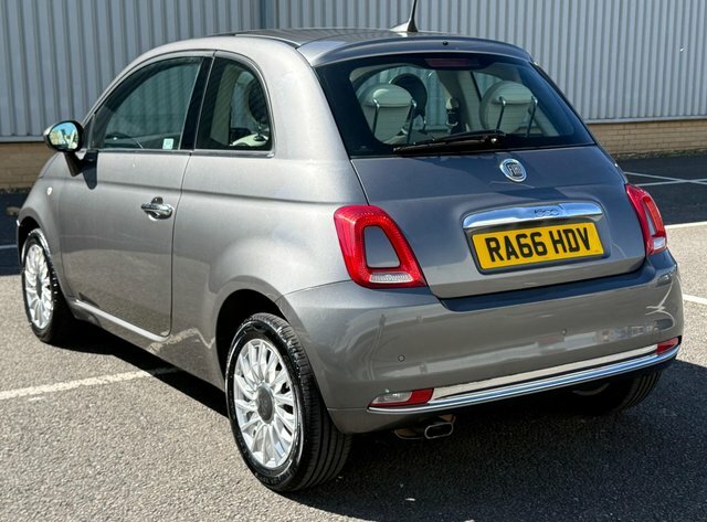 Fiat 500 Lounge Euro 6 Ss RA66HDV Grey #4
