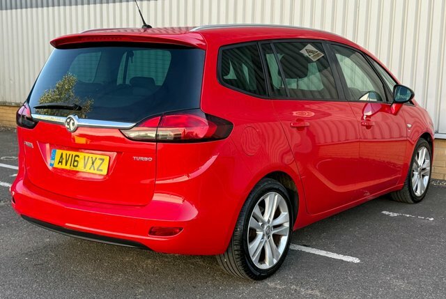 Vauxhall Zafira Tourer Turbo Sri Euro AV16VXZ Red #6