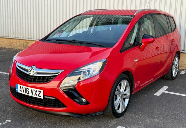 Vauxhall Zafira Tourer Turbo Sri Euro AV16VXZ Red #3