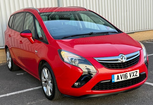 Vauxhall Zafira Tourer Turbo Sri Euro Red