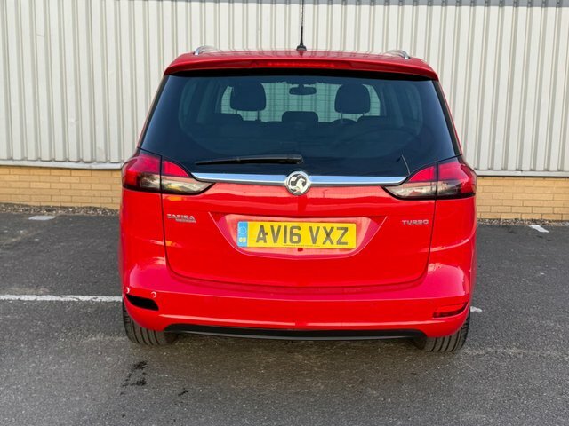Vauxhall Zafira Tourer Turbo Sri Euro AV16VXZ Red #5