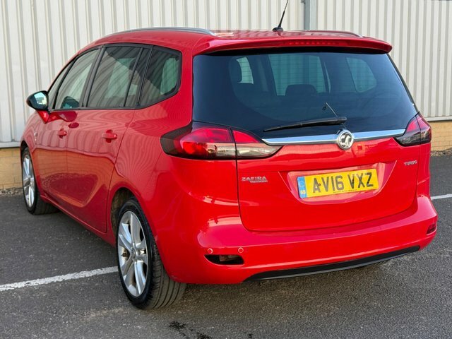 Vauxhall Zafira Tourer Turbo Sri Euro AV16VXZ Red #4