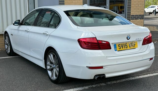 BMW 5 Series 520D Luxury Euro SV15WRF White #6