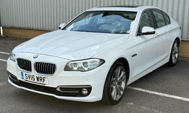 BMW 5 Series 520D Luxury Euro SV15WRF White #5