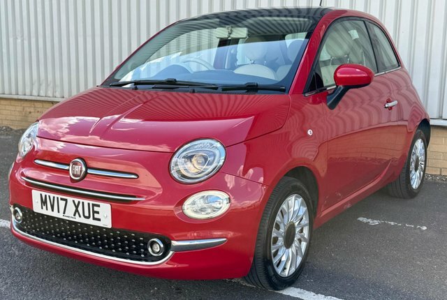 Fiat 500 Lounge Euro 6 Ss MV17XUE Red #5