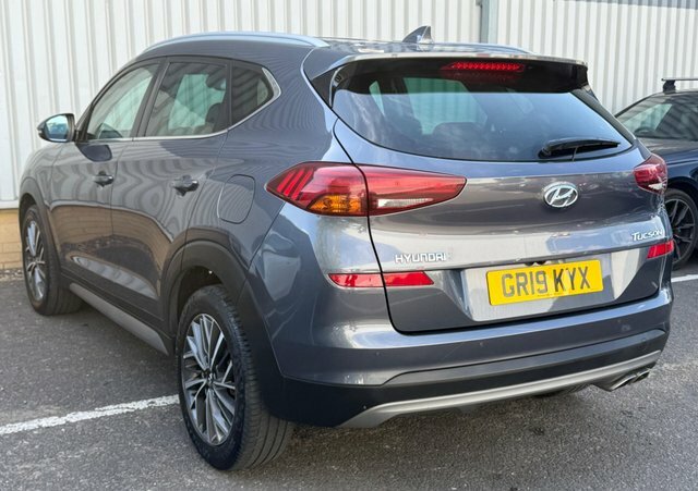 Hyundai Tucson T-gdi Premium Dct Euro GR19KYX Grey #4