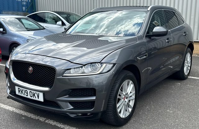 Jaguar F-Pace D180 Portfolio Awd RK19OKV Grey #3