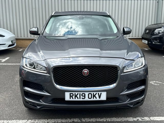 Jaguar F-Pace D180 Portfolio Awd RK19OKV Grey #2