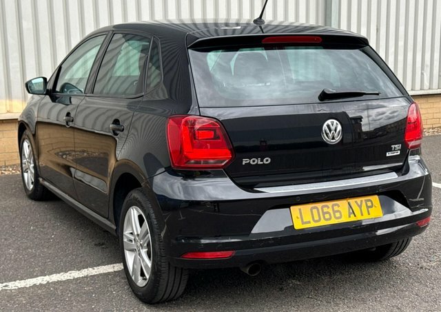 Volkswagen Polo Tsi Bluemotion Tech Match LO66AYP Black #4