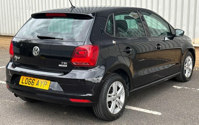 Volkswagen Polo Tsi Bluemotion Tech Match LO66AYP Black #6