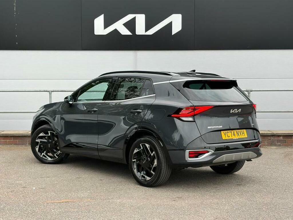 Kia Sportage 1.6 T-gdi Mhev Gt-line Suv Hybrid Dct E YC74NYH Grey #2